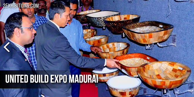 It is surrounded by the districts of Dindigul, Tiruchirappalli, Sivagangai, Theni, and Virudhunagar, making it an ideal destination for conducting United Build Expo