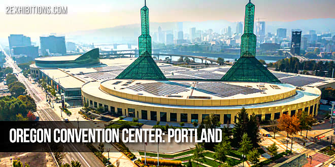 Oregon Convention Center is a convention center in Portland, Oregon. Completed in 1989