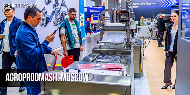 AGROPRODMASH is Russia’s leading exhibition in the Food Industry: Equipment and Ingredients category* in all areas