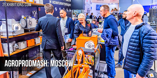 AGROPRODMASH is Russia’s leading exhibition in the Food Industry: Equipment and Ingredients category* in all areas