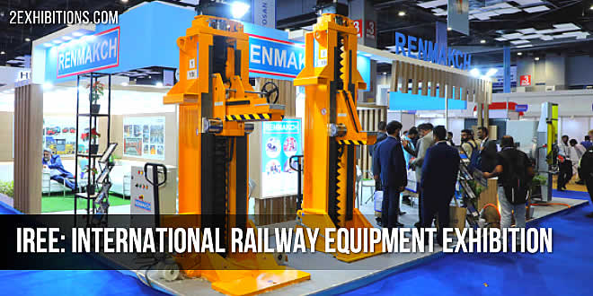 IREE is the only event in India for the Rail Transportation Sector with active involvement and participation of Indian Railways