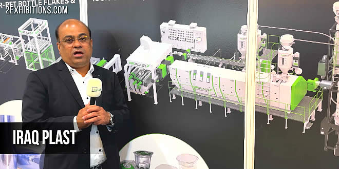 Iraq plast spotlights raw materials and machinery for the plastics, printing, paper, tissue and packaging industries