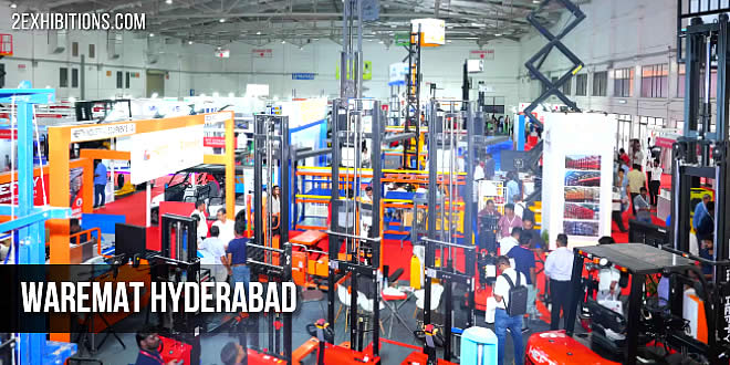WAREMAT Hyderabad is your gateway to tap into this booming warehousing, material handling and logistics market