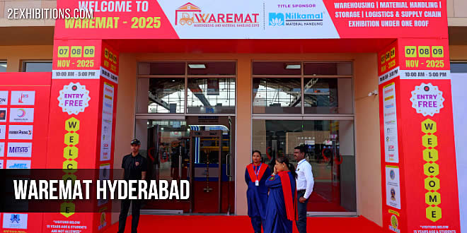 India’s Biggest Exhibition on Warehousing, Material Handling, Storage, Logistics, Transportation & Supply chain