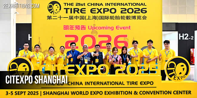 CITEXPO has become one of the most important trade show for the tire and wheel industry in the world