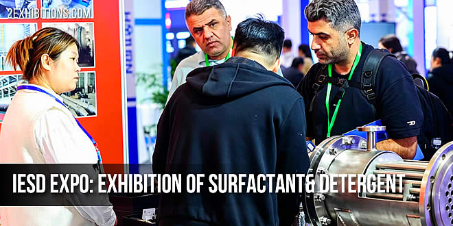 The exhibitors are typically manufacturers, solution providers, and technology developers in these fields.