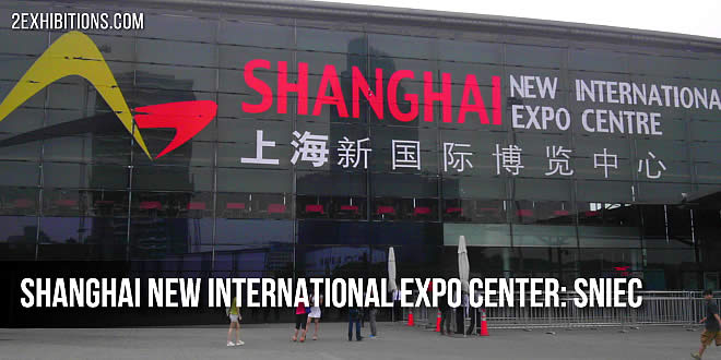 Shanghai New International Expo Center (SNIEC) is located in the core economic and industrial development zone of Pudong, Shanghai.