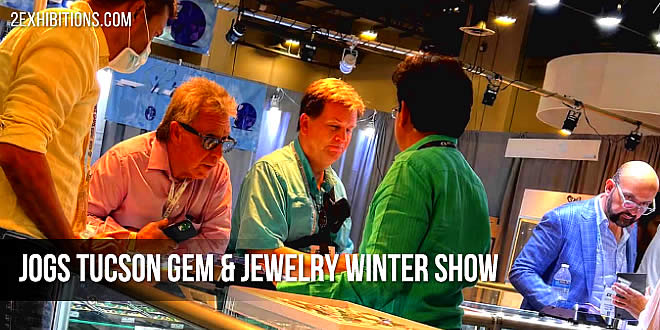 The show features a wide variety of gems, jewelry, minerals, and other related items from around the world.