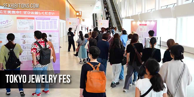 A large-scale jewelry festival where all kinds of jewelry and materials come together