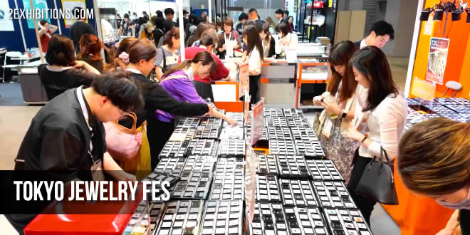 Event is composed of three festivals: Jewelry FES, Creator FES, and Mineral & Stone FES