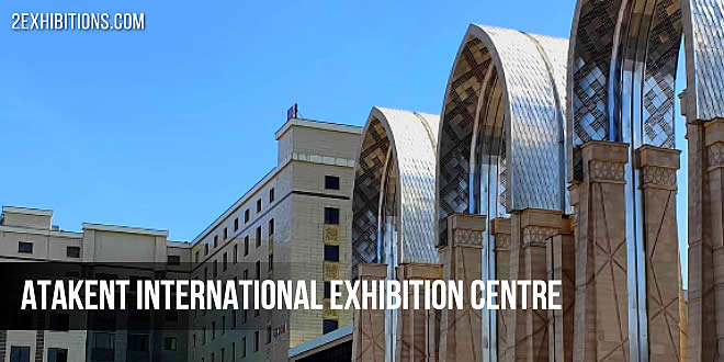AIEC has become one of the largest exhibition centers in Central Asia and the CIS