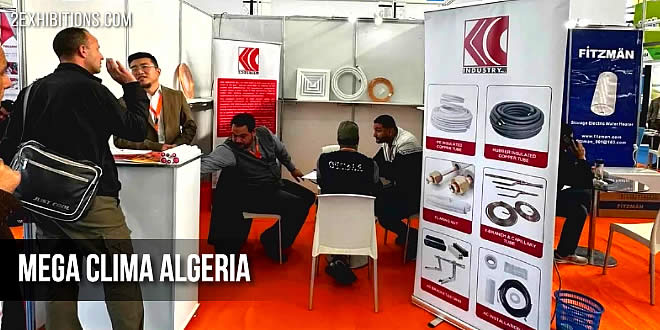 Mega Clima Algeria is an international trade exhibition for the air conditioning and refrigeration goods