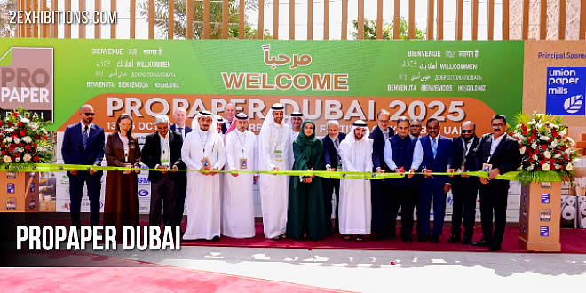 ProPaper Dubai is the region’s premier Paper Industry Exhibition dedicated to the entire value chain of paper, paperboard, packaging, corrugation, tissue, labels and printing industries