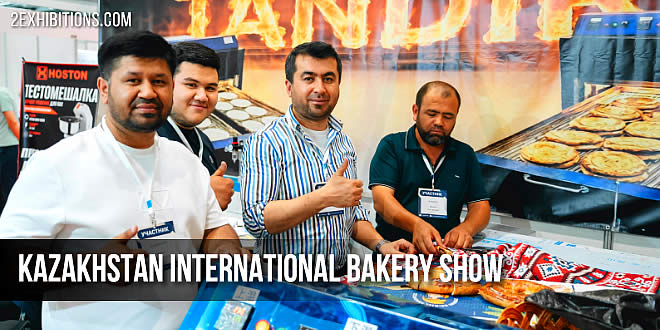 Kazakhstan International Bakery Show is a key professional event in the confectionery and bakery industry of Central Asia.