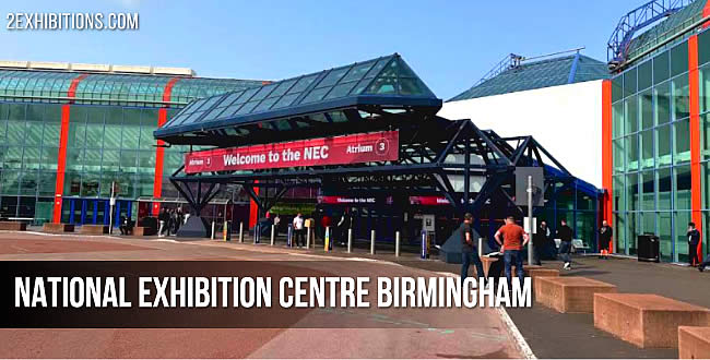 The National Exhibition Centre is an exhibition centre located in Marston Green in the Metropolitan Borough of Solihull, near the city of Birmingham