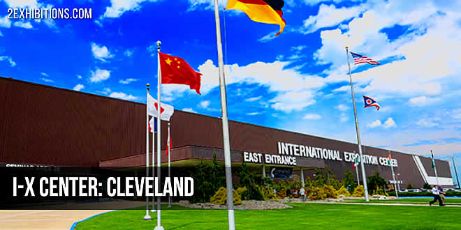 Known as the I-X Center, is a sprawling venue with 1.2 million square feet of contiguous exhibit space on a 2-million-square-foot campus