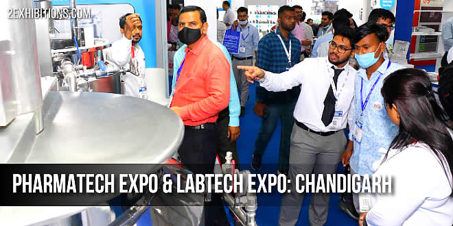 PharmaTech Expo & Lab Tech Expo is India’s Premier exhibition on the pharmaceutical machinery, processing & packaging equipment, Lab and Analytical Instruments, Formulations, Nutraceutical, Ingredients, Bulk Drugs and Intermediates, Ayurvedic, Cosmetic, API’S, Chemicals, Fragrance, Healthcare, Hygiene and Personal Care.