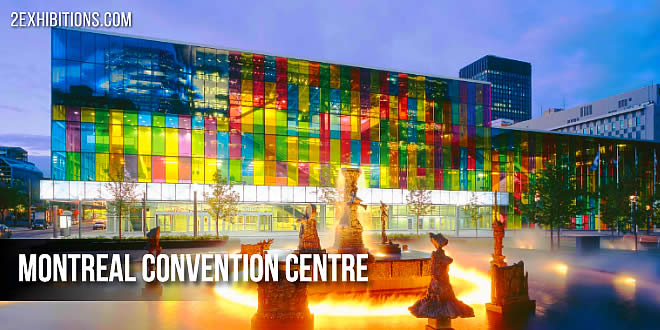 The Palais des congrès de Montréal is a convention centre in Montreal's Quartier international at the north end of Old Montreal.