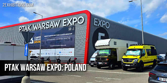 Ptak Warsaw Expo is a place created for organizing trade fairs, congresses and conferences, events, concerts, as well as film production