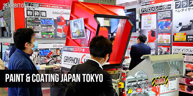 Paint & Coating Expo Tokyo is a highly specialized trade fair and is regarded as a leading platform for the paint and coatings industry in Asia