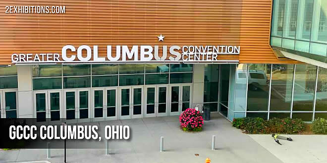 The Greater Columbus Convention Center is a convention center located in downtown Columbus, Ohio, United States, along the east side of North High Street