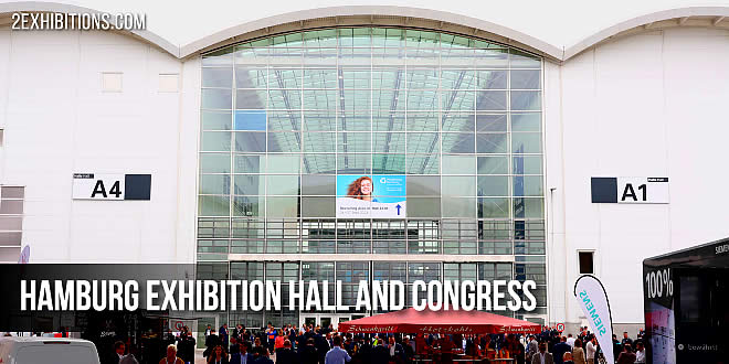 Hamburg Messe is located in the heart of the Hanseatic city