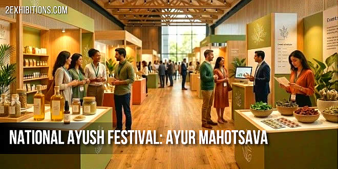 The exhibition platform offers valuable opportunities for brand visibility, business networking, B2B meetings, product promotion and collaborations within the growing AYUSH and wellness ecosystem.