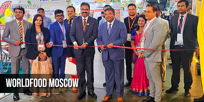 TPCI hosted India pavilion at the World Food Expo in Moscow, Russia