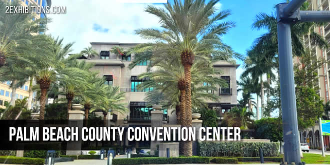 Palm Beach County Convention Center in Florida is a premier 350000 sq ft venue with exhibit halls, a grand ballroom, and meeting spaces