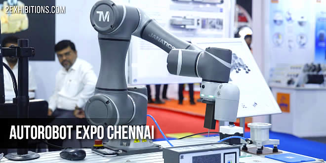AUTOROBOT is South India's leading B2B exhibition on Automation, Robotics, Industry 4.0, Smart Manufacturing, Machine Tools, Industrial Electronics