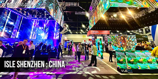 3 day event will demonstrate screen display technology, audio-visual integrated system, LED & signage