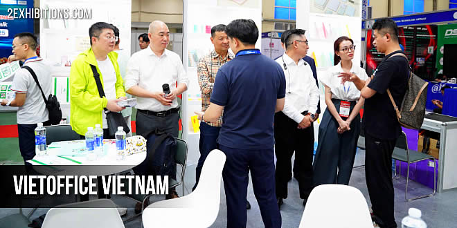 VIETOFFICE will be a colorful convergence of millions of modern, convenient and advanced office products and equipment from popular brands