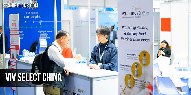 VIV Select China is the sole and only successor of the previous VIV Nanjing and VIV China event, held since 2000 by VIV in China