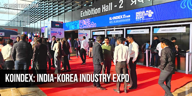 KoINDEX is an international B2B trade exhibition held at Yashobhoomi, New Delhi