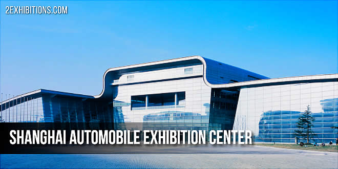 Shanghai Auto Exhibition Center comprises approximately 30,000 square meters of exhibition space and 25,000 square meters of office space