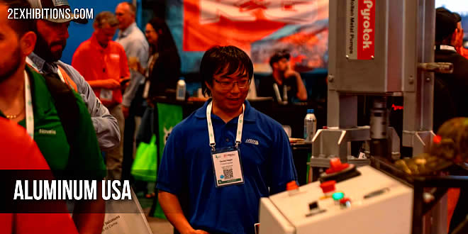 ALUMINUM USA is the premier exhibition and technical conference dedicated to the aluminum industry