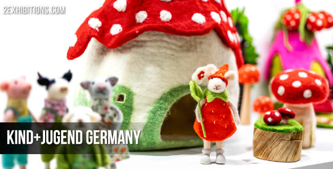 From the cradle to starting school: discover the theme worlds of Kind + Jugend. Look forward to current and future trends!