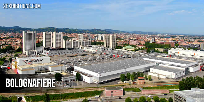 The BolognaFiere Group is a leading company in the exhibition sector, with more than 100 events in Italy and around the world