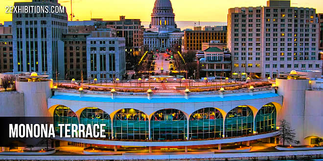 Extending 90 feet over Lake Monona, the 250,000 square foot convention center is a beautiful and long-awaited addition to downtown Madison